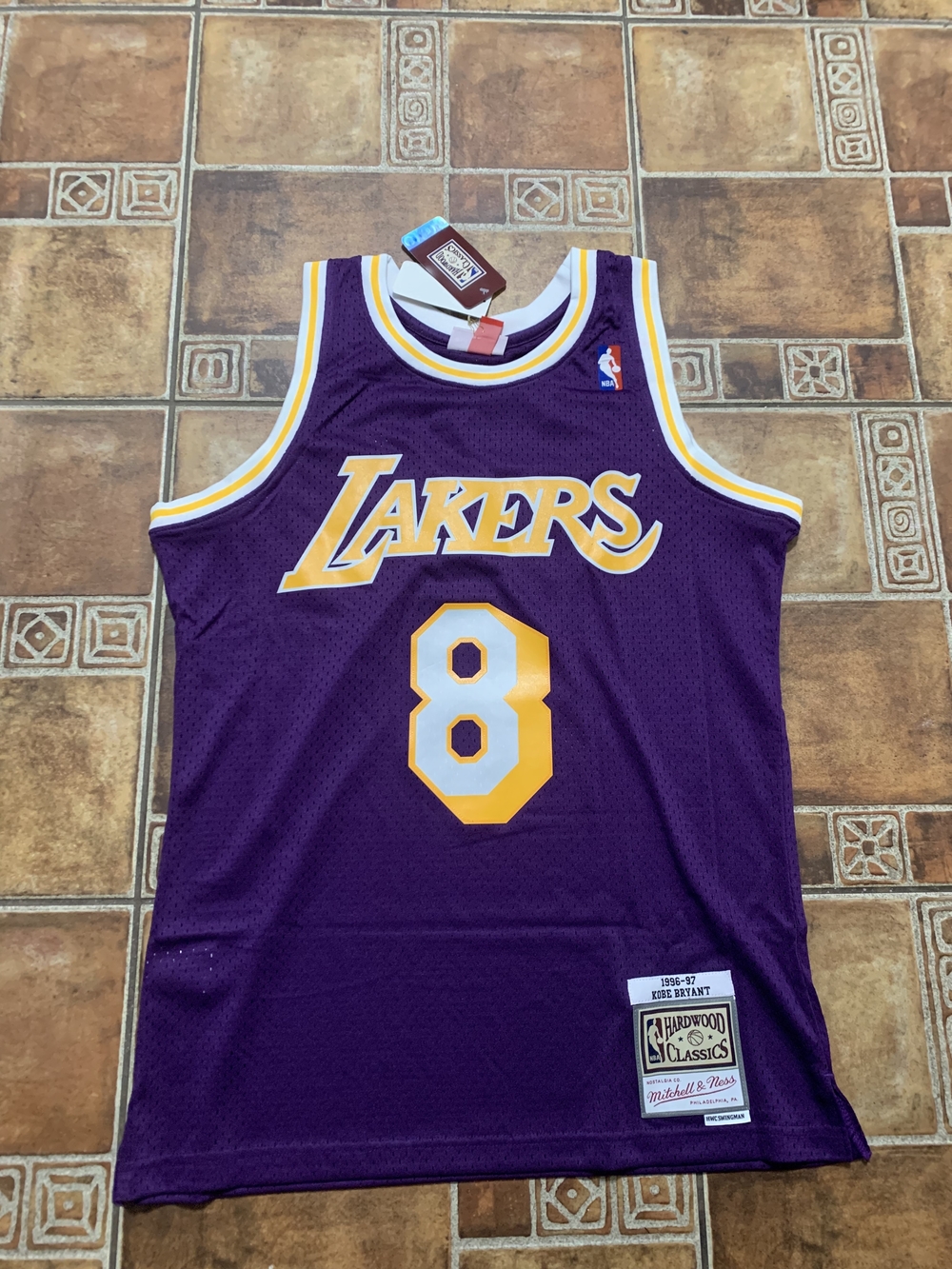 Mitchell & Ness Los Angeles Lakers 1996/97 Kobe Bryant Jersey Size L